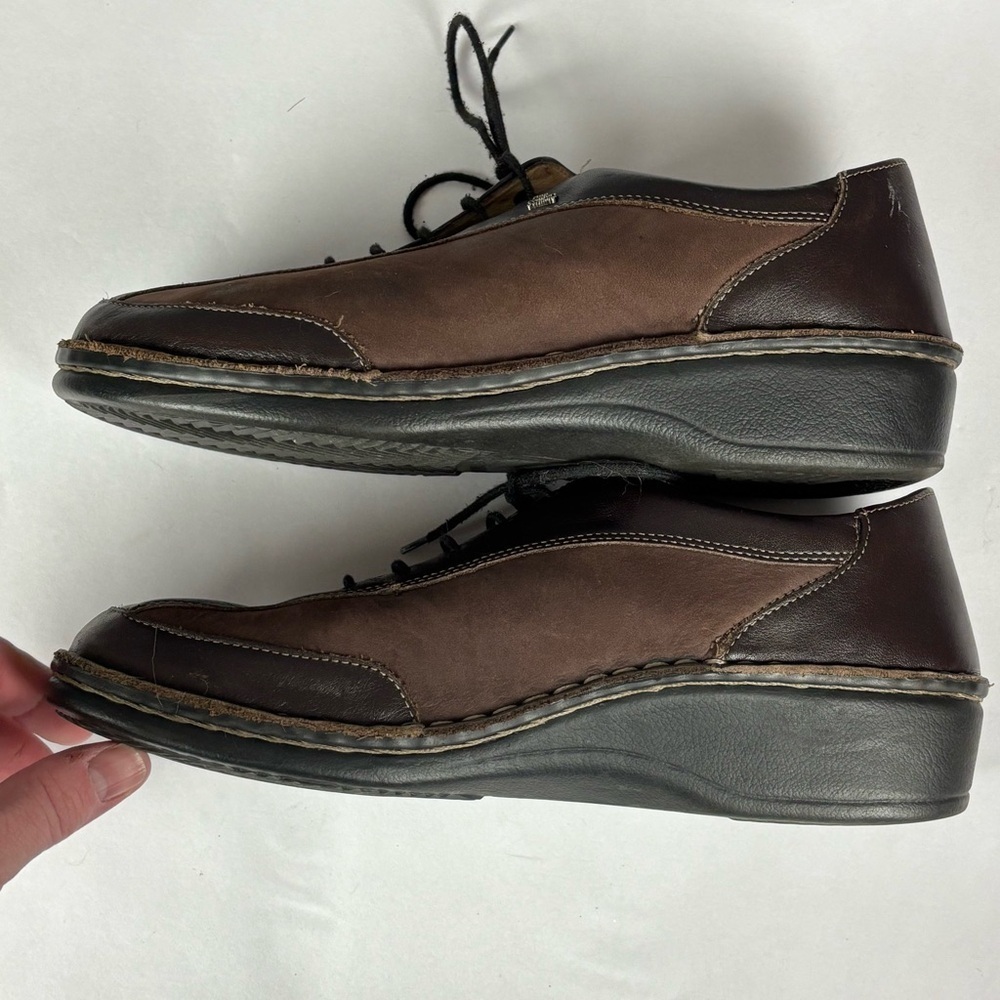 Finn Comfort Women’s Hanoi Leather Oxford in brown lightly used - Picture 6 of 10